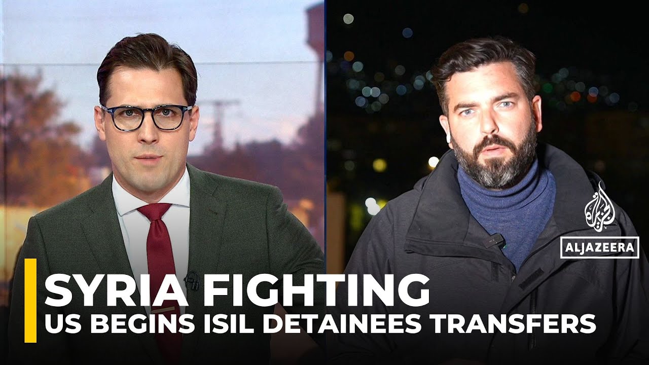 Video | US begins transferring ISIL detainees from Syria to Iraq amid security fears