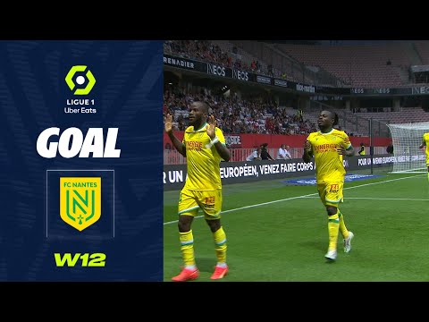 Goal Ignatius GANAGO (49' - FCN) OGC NICE - FC NANTES (1-1) 22/23