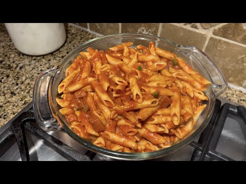 Dominican Bacon & Salami Pasta Recipe