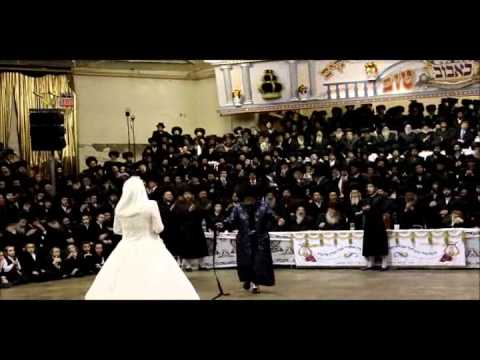 Bobover Rebbe's Daughter Wedding