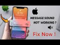 IPhone Message Notification Sound Not Working Muting Text Conversations FIX