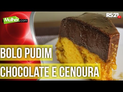 Bolo pudim de chocolate com cenoura | Mulher.com | 28/01/2013 | Eduardo Beltrame | @RedeSeculo21