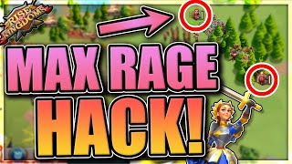 Maximum Rage Hack for Rise of Kingdoms: How to start a fight with a full rage bar