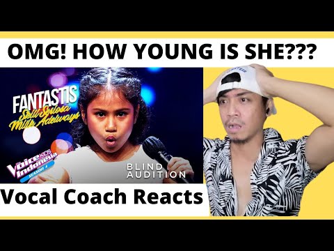 Adelways Lay The Magic Flute | Blind Auditions The Voice Kids Indonesia Vocal Coach Reaction