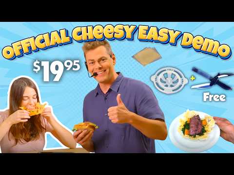 This $19.95 Gadget Turns Cheese Into Crispy Bowls in 60 Seconds! (No Bread Needed!)