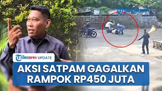 Detik-detik Pemotor di Bekasi Bawa Rp450 Juta Nyaris Dibegal Perampok Bersajam, Korban Disabet Golok