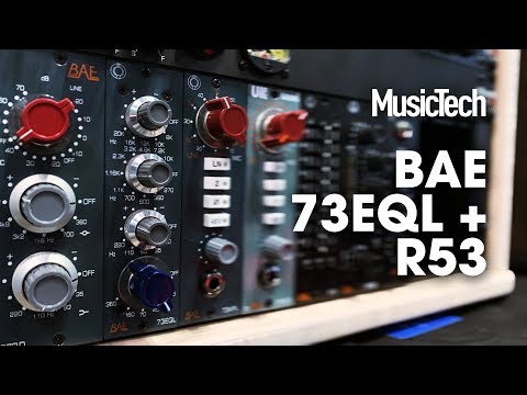 BAE inductor EQ shown at AES