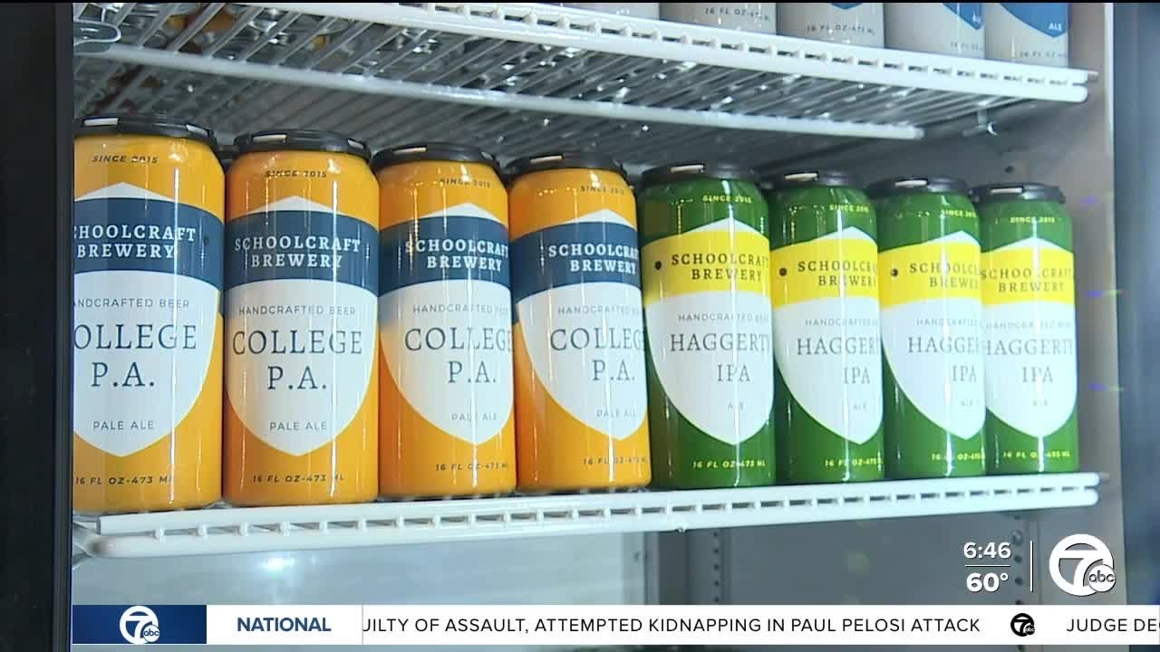 Schoolcraft College pub serves beer made by students