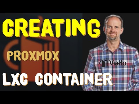 Proxmox Creating an LXC Container