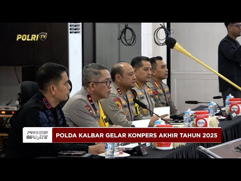 PRESISI UPDATE: POLDA KALBAR GELAR KONPERS AKHIR TAHUN 2025 01/01/26 (19.11)