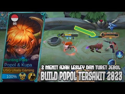 2 Menit Turet Jebol, Lesley Ditekan Sampai Minta Ampun ❗ Build Popol Kupa Tersakit 2023