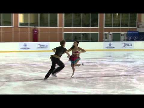 11 S. AGHAI / J. PARTANEN (FIN) - ISU JGP Istanbul 2012 Junior Ice Dance Free Dance