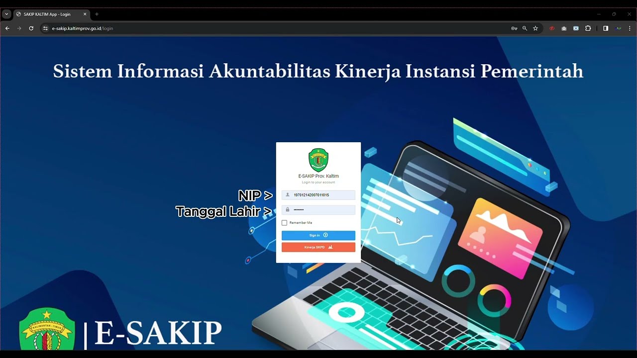 Tutorial Penginputan Aplikasi E-SAKIP
