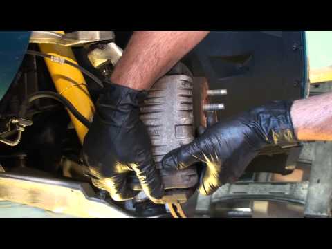 Corvette C4 Front Brakes PART 1 - Easy fix!