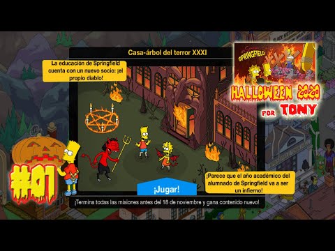 Los Simpson Springfield "Halloween'20: Cap. 1 - La Casa-Arbol del Terror XXXI" por Tony