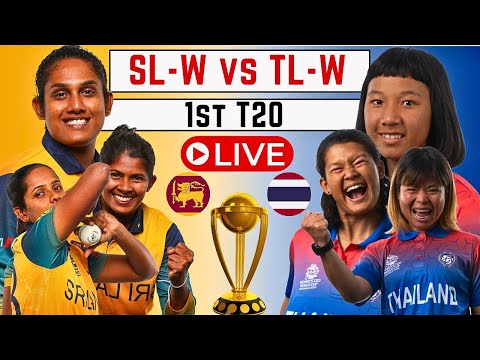 SL W VS TL W LIVE | Sri Lanka Women vs Thailand Women live | ICC Women's T20 World Cup Qualifier