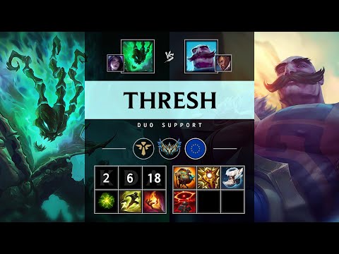 Thresh Support vs Braum - EUW Challenger Patch 25.09