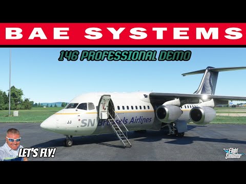 BAE 146 Professional Air Demo Over Belfast! MSFS2020 XBOX