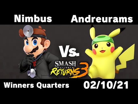 Smash Mallorca Returns 3 - Winners Quarters - Nimbus (Pyra, Dr. Mario) VS Andreurams (Pikachu)