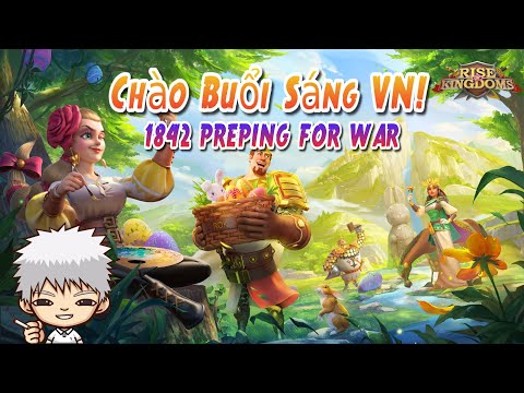 LIVE: 1842 PREPING FOR WAR! byebyebye Ready To Fly! Chào Buổi Sáng VN!