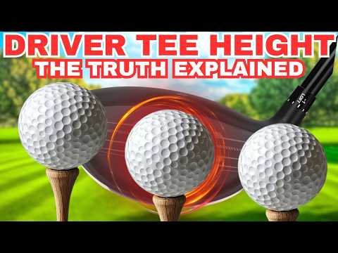 Driver Tee Height Explained - Why You Might Be Losing 20 Yards Revealed
