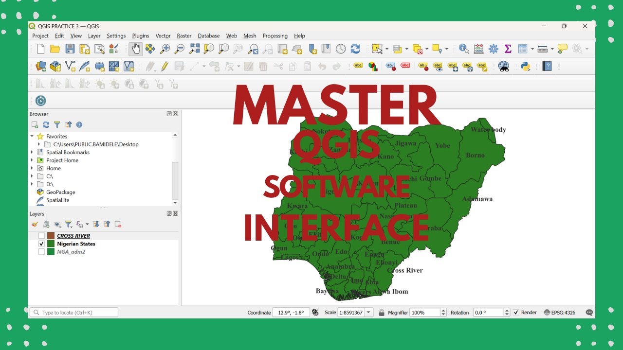 Complete QGIS Interface Tutorial (2026)