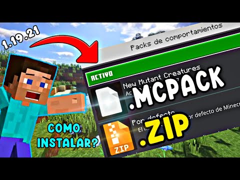 JosSs Team - ✅how to INSTALL .ZIP AND .MCPACK TEXTURES ✅ in Minecraft PE 1.19.22