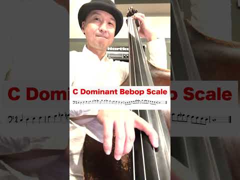 Let's practice C Dominant Bebop Scale / C ドミナントビバップスケールを練習しよう　#Shorts