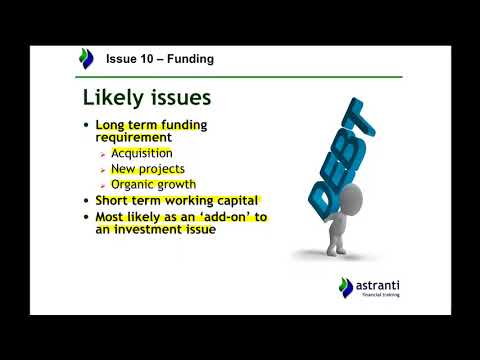 CIMA Strategic Case Study Top 10 Issues from the Pre-seen - Steelcast - November 2017