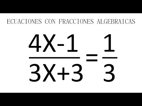 2 ECUACIONES CON FRACCIONES ALGEBRAICAS