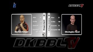 preview picture of video 'DKBBL RÜCKRUNDE 2014 | Karsten Krüger vs. Christopher Füssel'