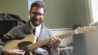 Video thumbnail for C7 Chord Melody Lick - Dr Zane Banks by Zane Banks