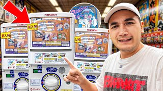 Probando el NUEVO Flat Gachapon de Dragon Ball 😱 ¿Valen 3 dólares cada tirada?