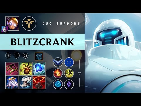 Blitzcrank Support vs Braum - EUW Diamond Patch 26.01