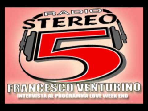 FRANCESCO VENTURINO - INTERVISTA E PROMO "I FEEL INSIDE" SU *RADIO STEREO 5* FM 95.40