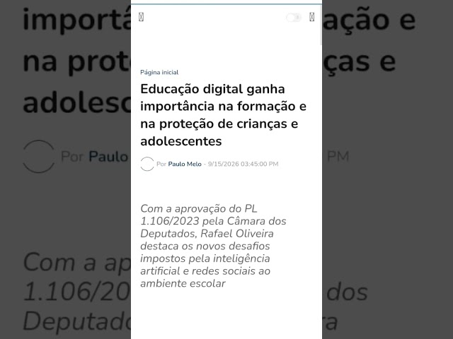 Inclusão e educação digital para a Educação. Em todas as escolas