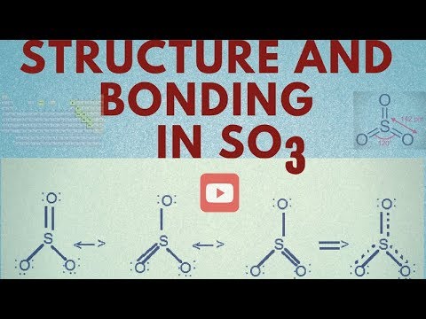structure and bonding in so3
