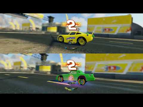 Cars 3 Driven to Win - JVSK destroys JVK in some Battle Races
