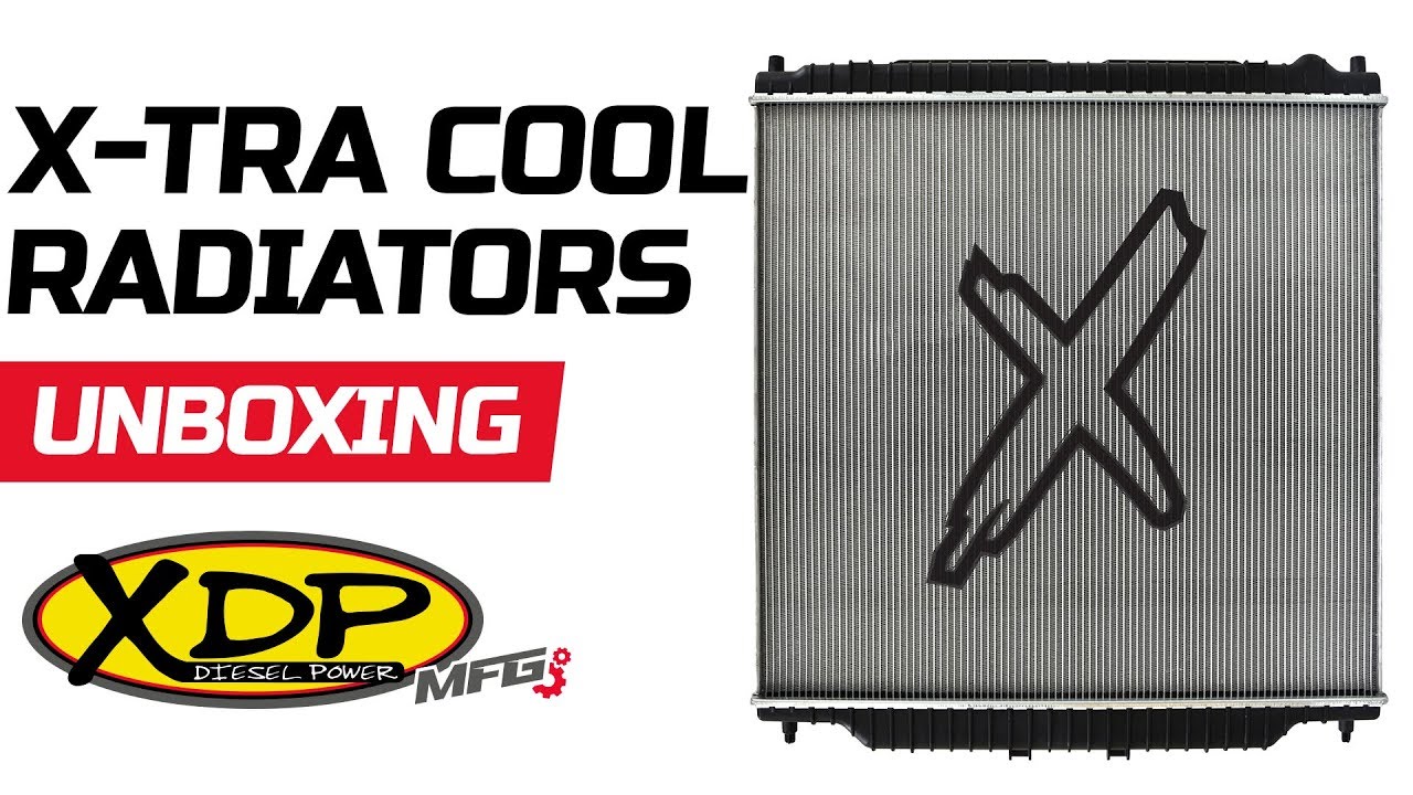 XDP Xtra Cool Diesel Radiators - Unboxing