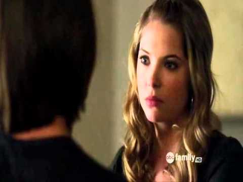 Pretty Little Liars 1x18  Hanna&Caleb first kiss!! (sub ITA)