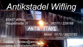 preview picture of video 'Antikstadel Wifling Video : Orginal Antik Massiv Möbel Maßanfertigung Restaurierung Ankauf Verkauf'
