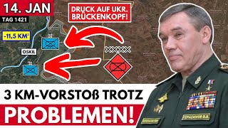 Russland verstärkt Offensive im Süden deutlich, 1. Panzerarmee rückt zum Oskil Fluss auf!