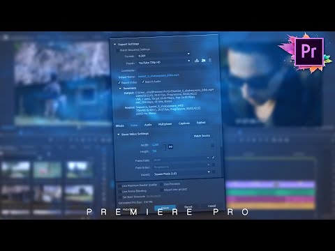The Best Render Settings For YouTube 1080p In Premiere Pro Tutorial