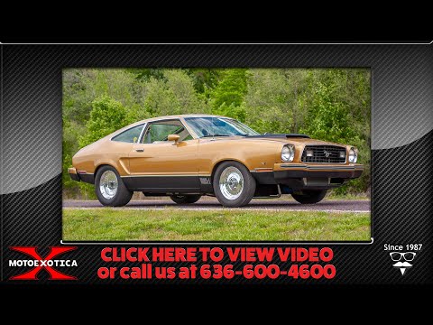 Ford Racing 302-Powered 1977 Ford Mustang II Mach 1 Restomod