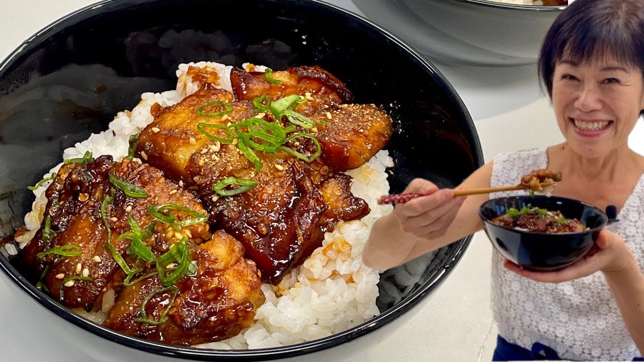 Fried Eggplant - Nasu no Kaba-yaki - Japanese cuisine - Kumiko Recipe