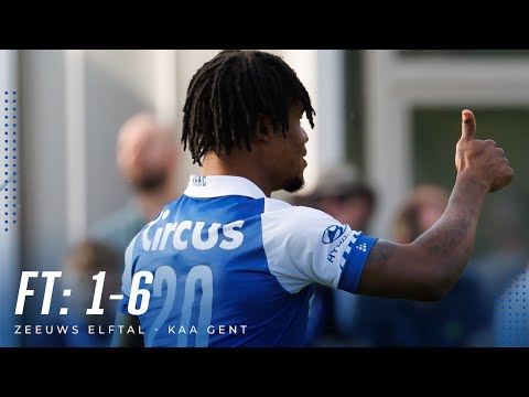 🎬 Highlights Zeeuws Elftal - KAA Gent: 1-6