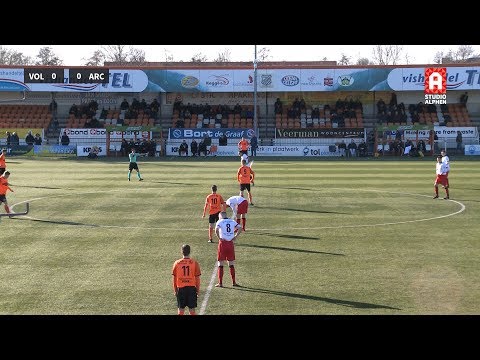 Samenvatting Volendam - ARC (zaterdag 10 februari)