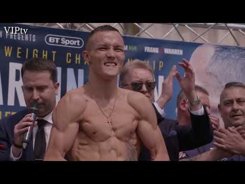 Lee Selby v Josh Warrington weight-in for Elland Rd, May 19th