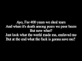 Cyne - 400 Years Lyrics (On Screen) 