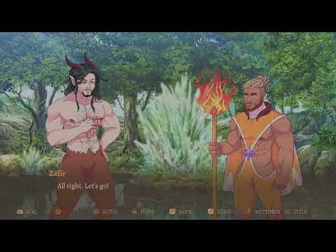 Burning Secrets - A Bara Visual Novel Bad Ending I